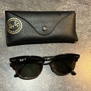 Ray-Ban RB2156 Clubmaster II Unisex Polarized Sunglasses